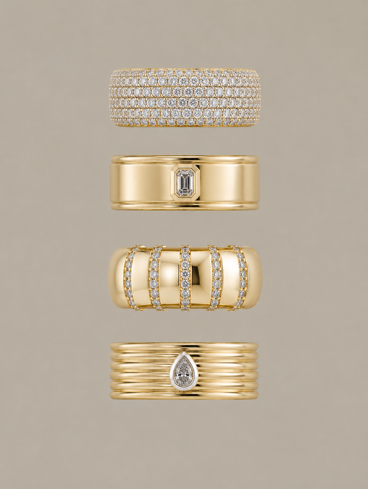 Oura Ring Covers -  14K Heavy Gold Plated