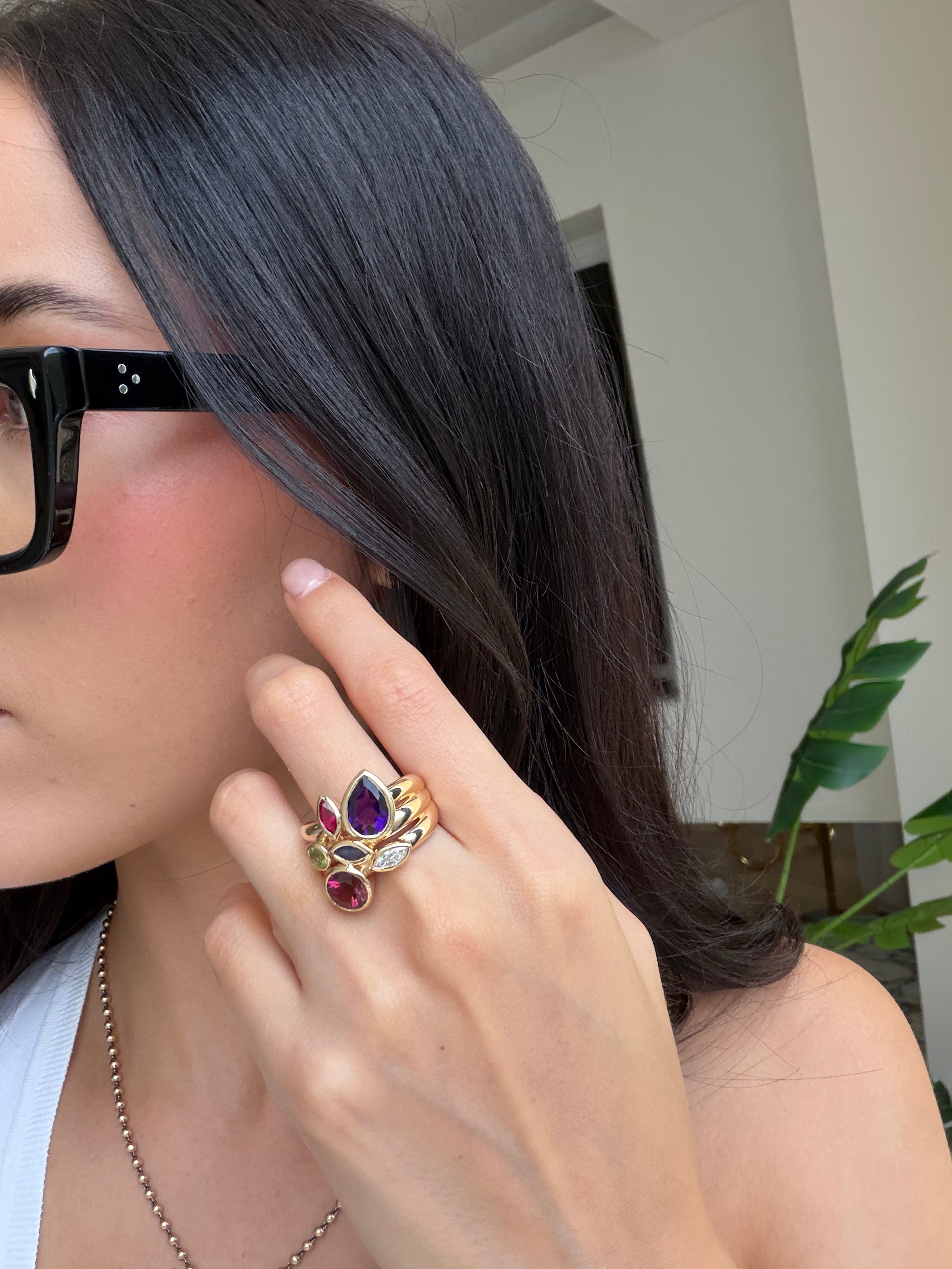 Chunky Family Ring