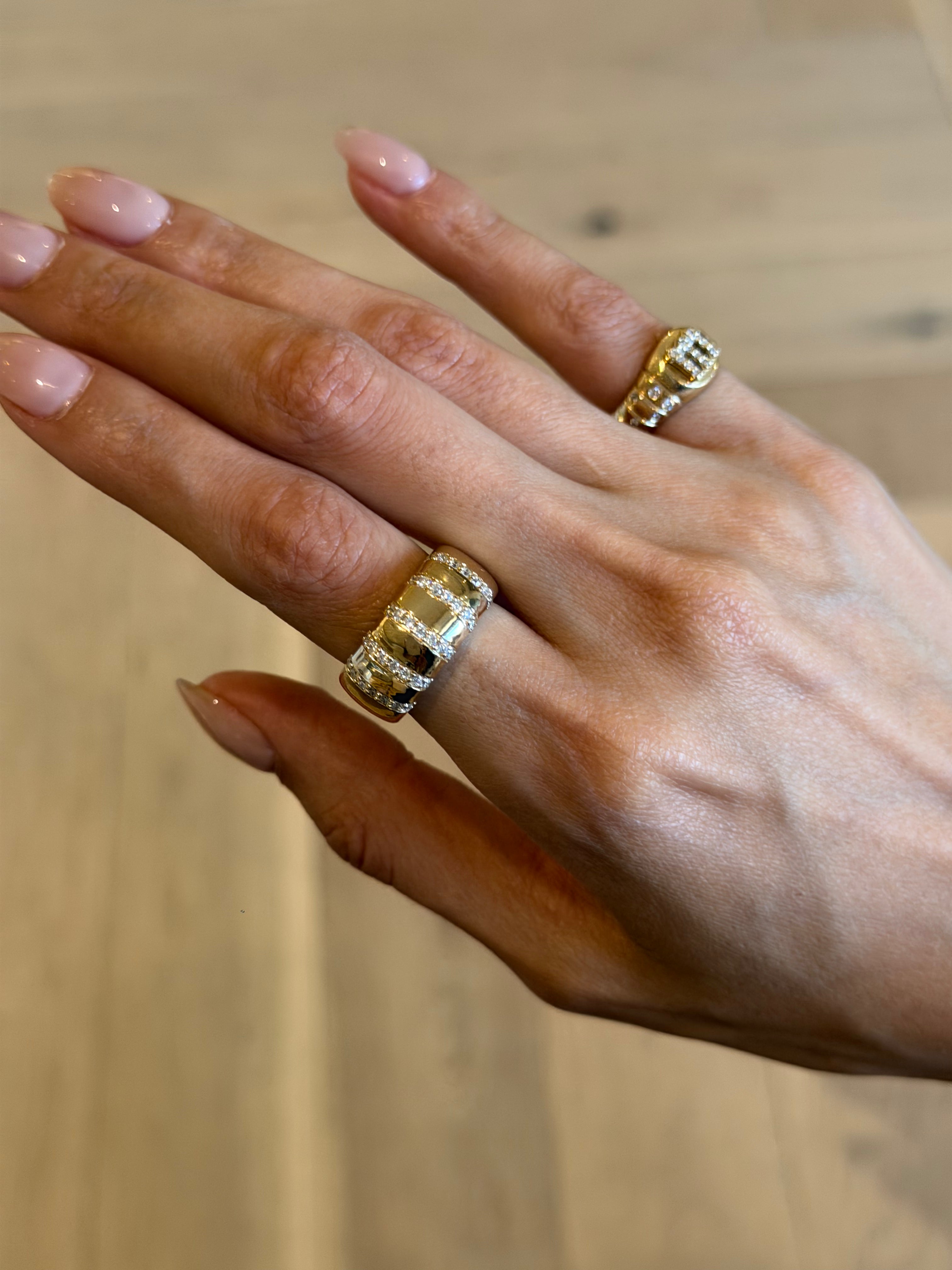 Oura Ring Cover - The Stripe