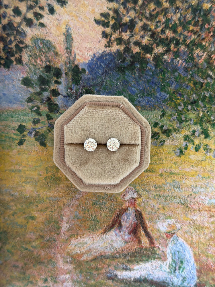 Classic Diamond Studs
