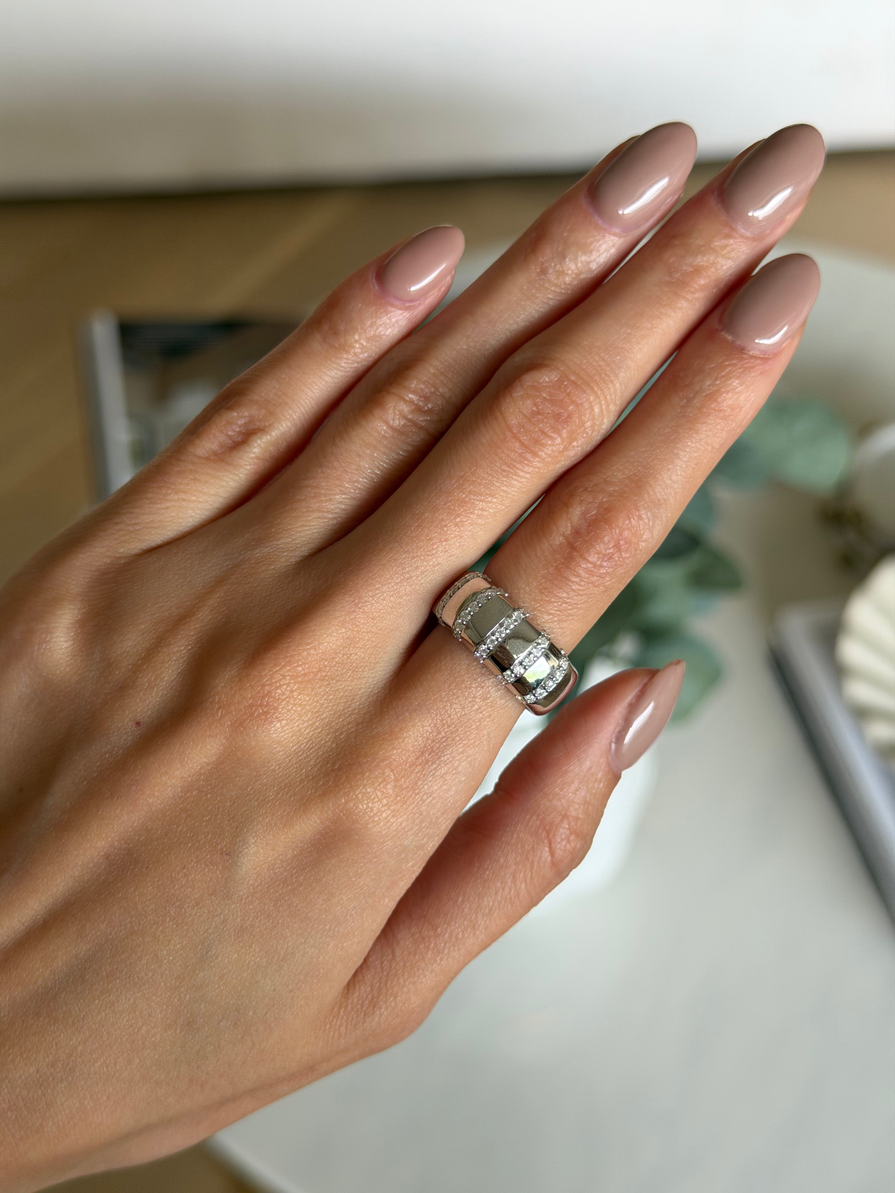 Oura Ring Covers -  Sterling Silver